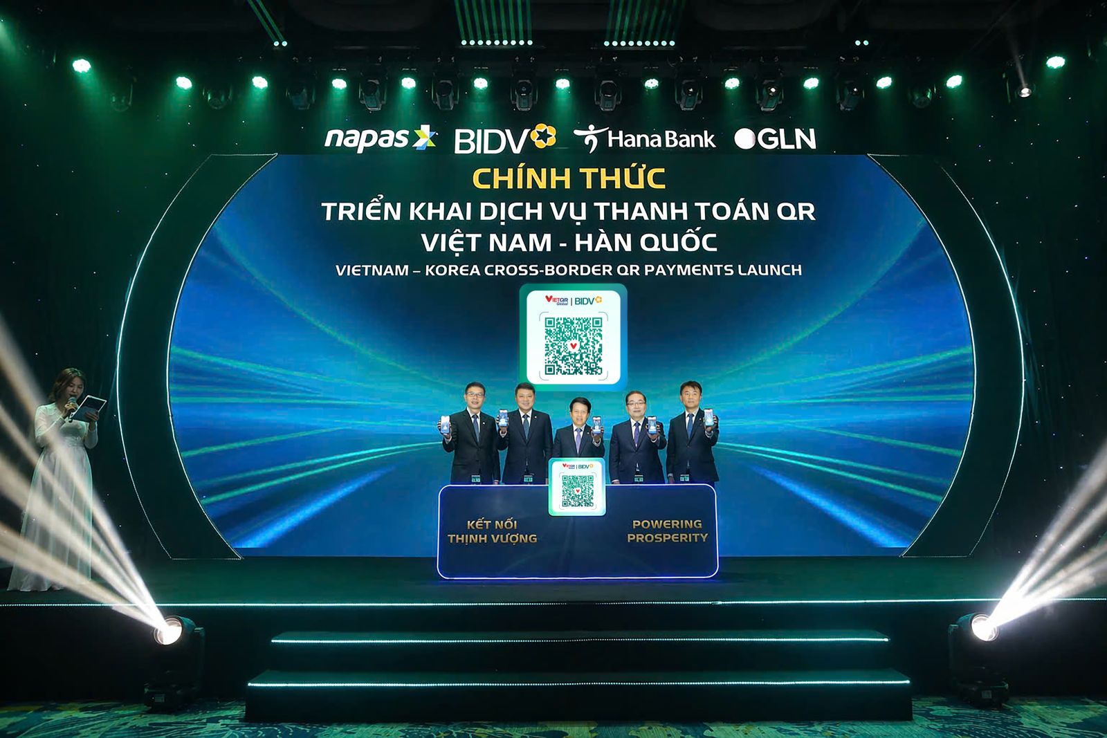 Lễ công bố triển khai dịch vụ Thanh toán QR Việt Nam – Hàn Quốc