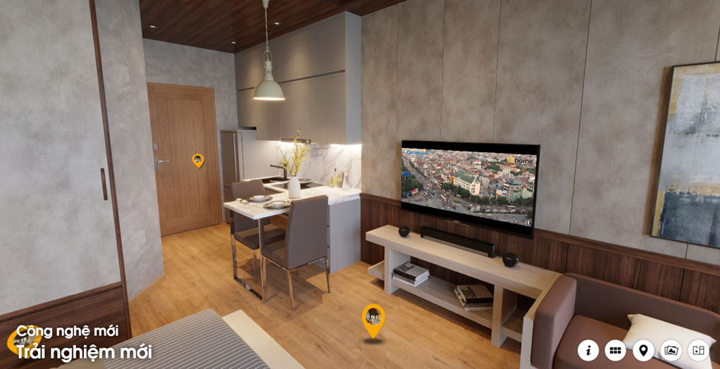 video VR360 quảng bá không gian nhà hàng khách sạn